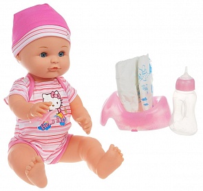 Интерактивный пупс Hello Kitty, 40 см, 3 функции (Карапуз, Y210315-HELLO KITTYsim)